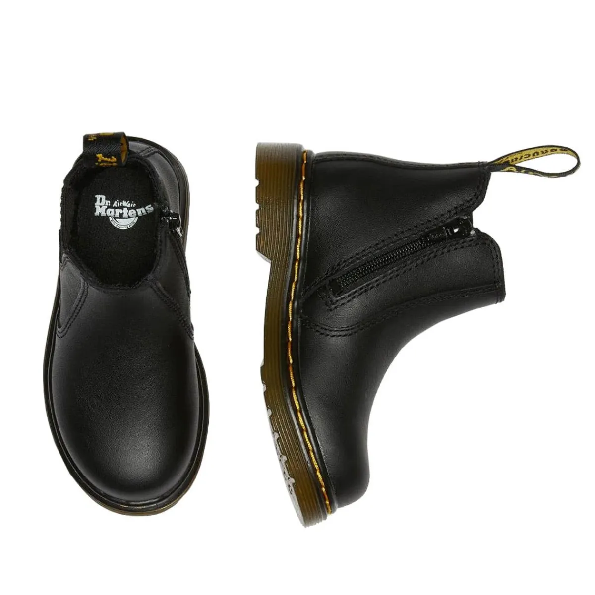 Winter Boots|Fashion Boots-Dr Martens 2976 Chelsea Boot Softy T (Toddler) Black
