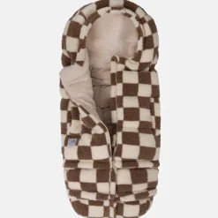 Stroller Accessories-7AM Enfant 212 Evolution Blanket (Berber) Print Checkers Tan