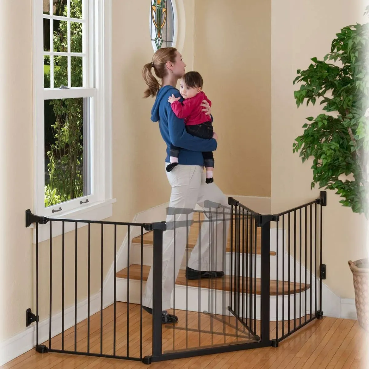 Baby Gates + Babyproofing-KidCo 24" Extension - Black