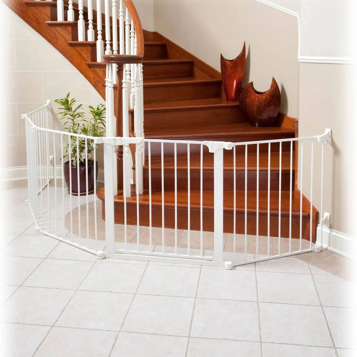 Baby Gates + Babyproofing-KidCo 24" Extension - White
