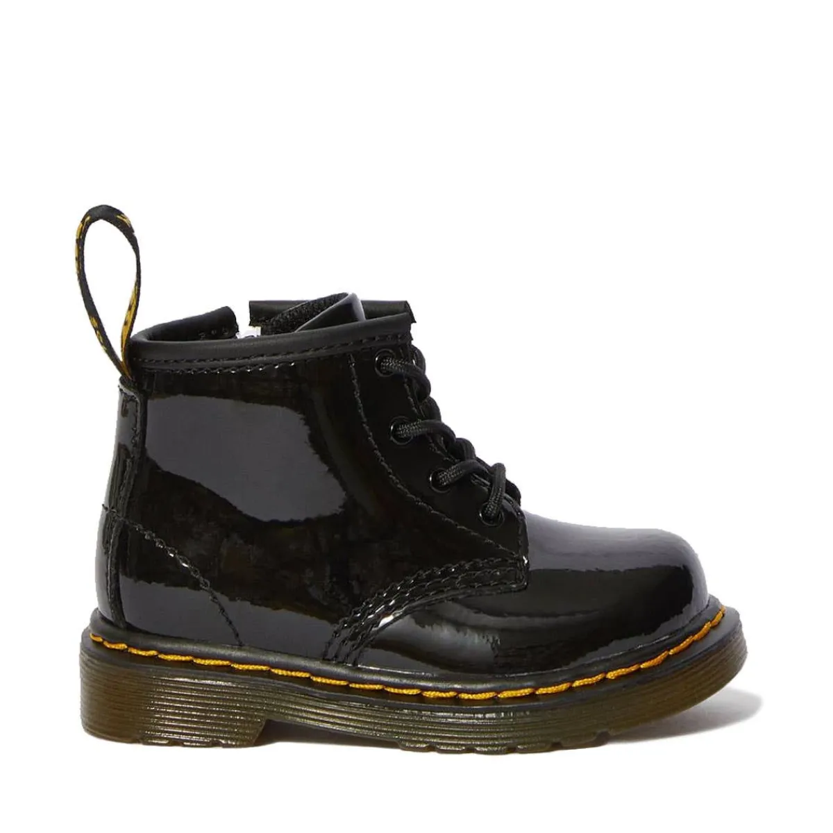 Winter Boots|Fashion Boots-Dr Martens 1460 Patent Lamper (Infant) Black