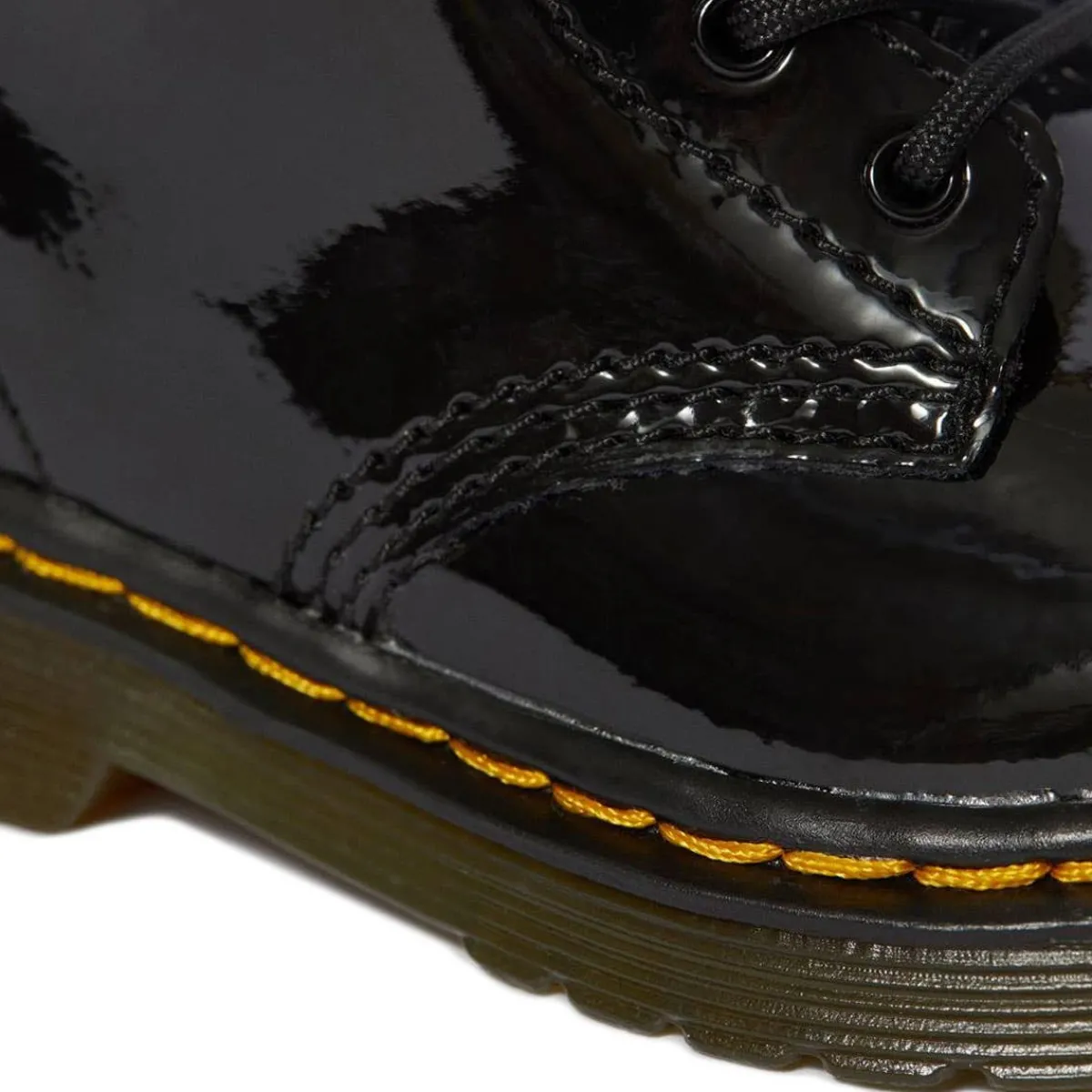 Winter Boots|Fashion Boots-Dr Martens 1460 Patent Lamper (Infant) Black