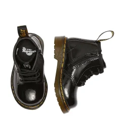 Winter Boots|Fashion Boots-Dr Martens 1460 Patent Lamper (Infant) Black