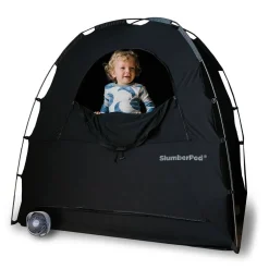 Travel Gear-SlumberPod 3.0 Portable Pod with Fan Black/Grey
