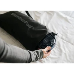 Travel Gear-SlumberPod 3.0 Portable Pod with Fan Black/Grey