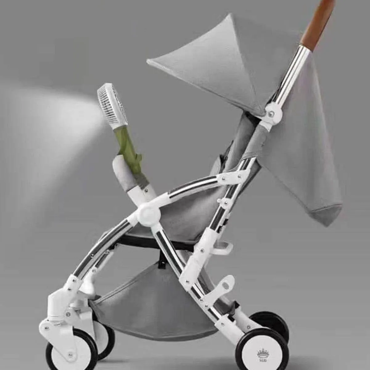 Stroller Accessories-Buggy Gear 3 Speed Turbo Fan