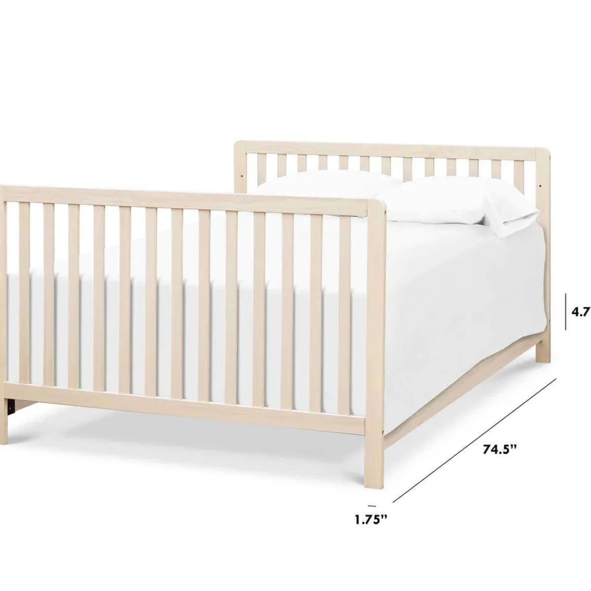 Crib-To-Double Kits-Namesake 54" twin/full-size Crib Conversion Rails