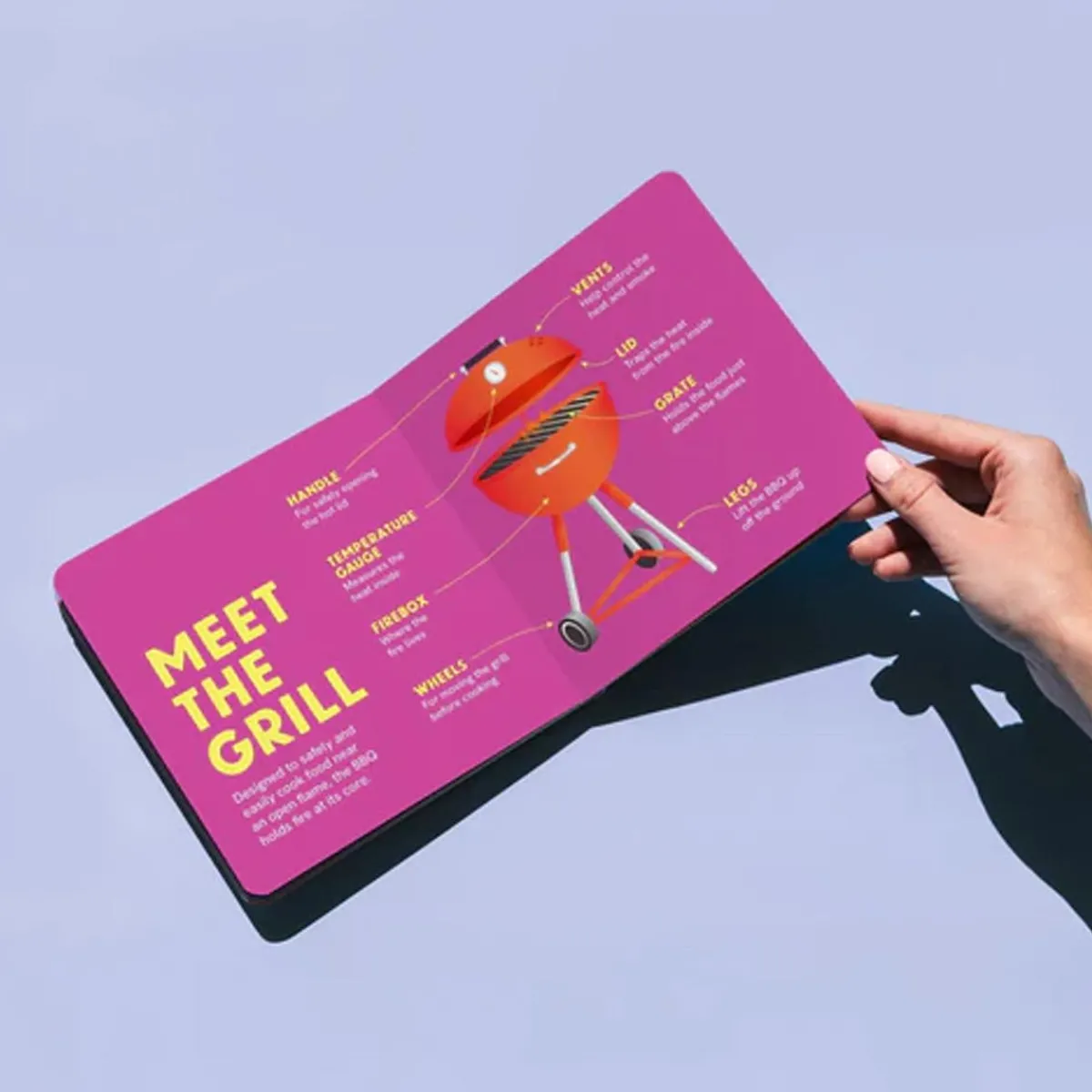 Story Books|Board Books-Chunky Deli A Tiny Guide to BBQ Board Book