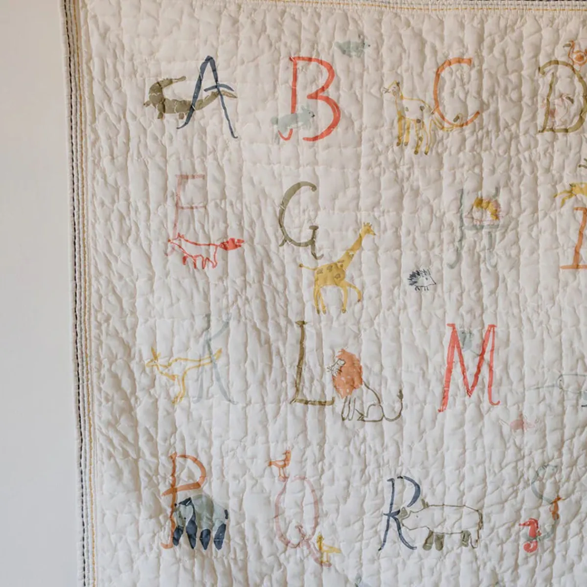Kids Bedding|Blankets-Pehr A to Zoo Blanket