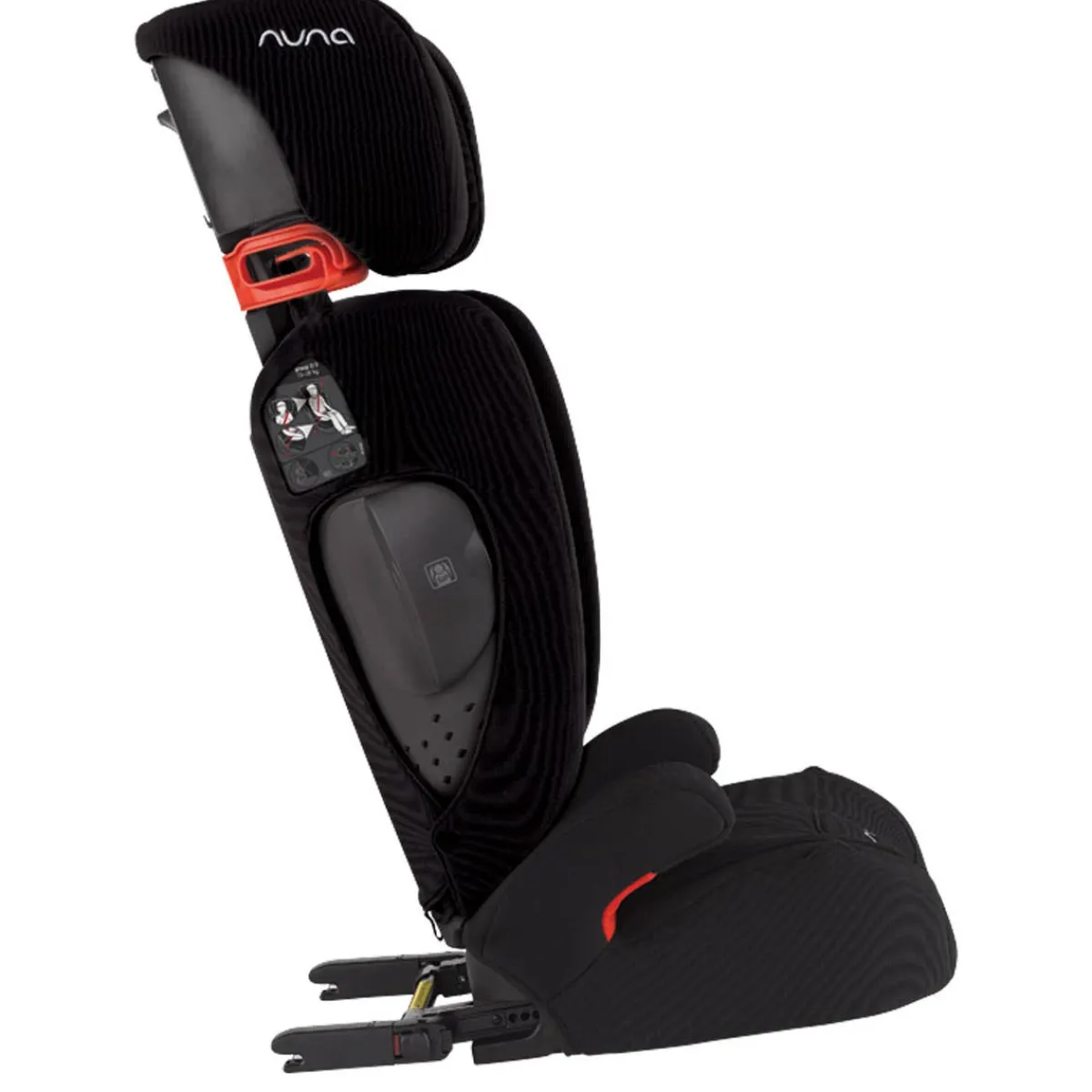 Car Seat Bases|High-Back Booster Seats-Nuna AACE Booster Seat Caviar