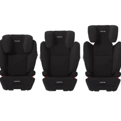 Car Seat Bases|High-Back Booster Seats-Nuna AACE Booster Seat Caviar