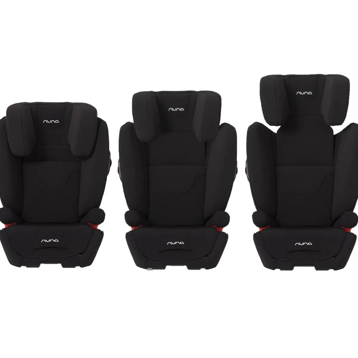 Car Seat Bases|High-Back Booster Seats-Nuna AACE Booster Seat Caviar