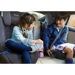 Car Seat Bases|High-Back Booster Seats-Nuna AACE Booster Seat Caviar
