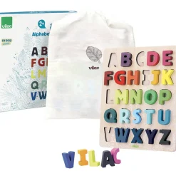 Puzzles|Wooden Toys-Vilac ABC Alphabet Set