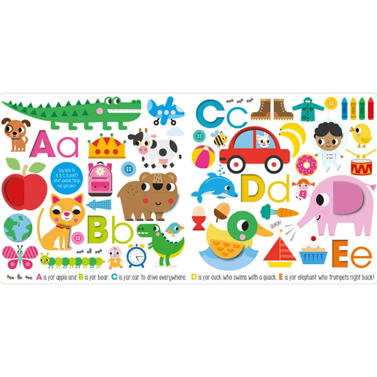 Story Books-Make Believe Ideas ABC Board Book