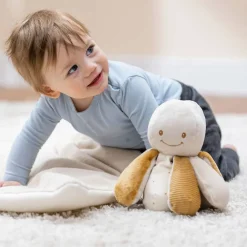 Plush Animals-Nattou Activity Cuddly Octopus