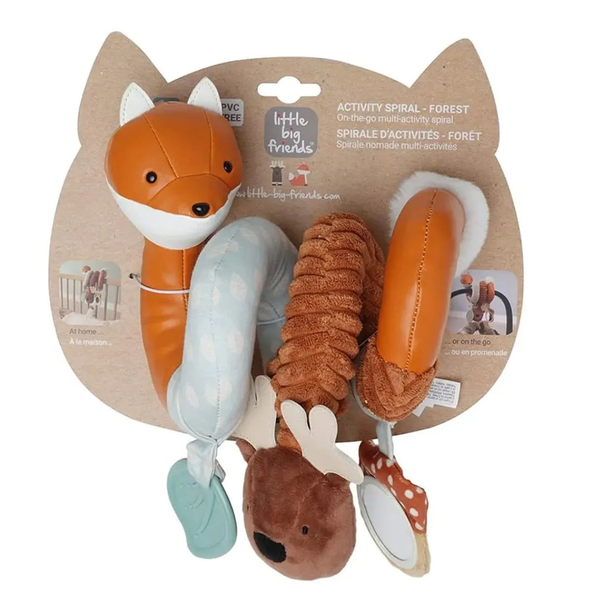 Play + Learn Toys|Stroller Toys-Little Big Friends Activity Spiral