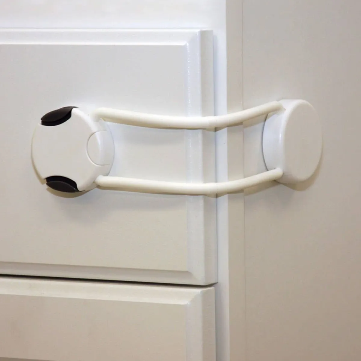 Baby Gates + Babyproofing-QDos Adhesive Flexible Multi-Lock
