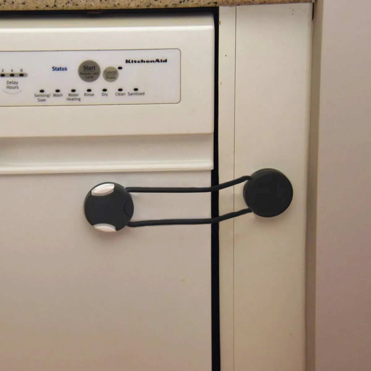 Baby Gates + Babyproofing-QDos Adhesive Flexible Multi-Lock