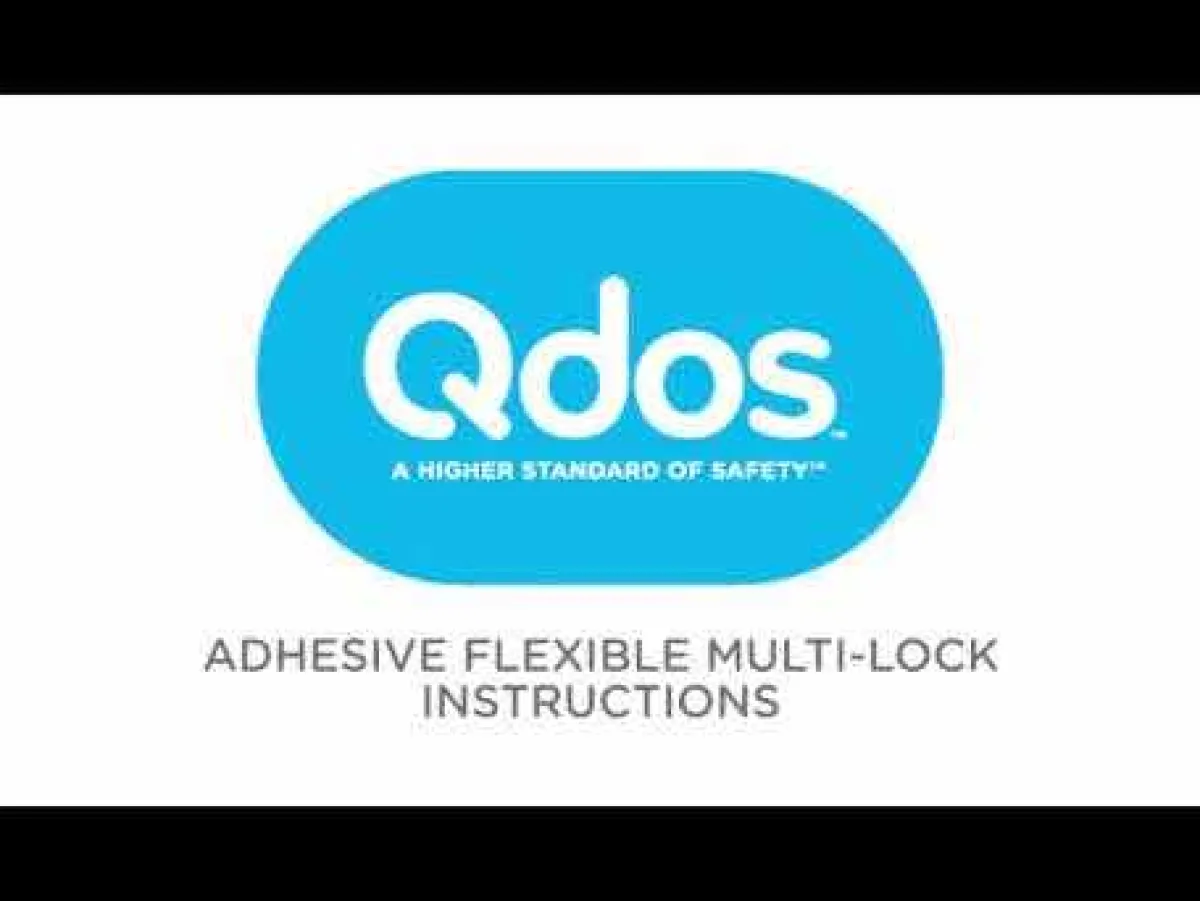 Baby Gates + Babyproofing-QDos Adhesive Flexible Multi-Lock
