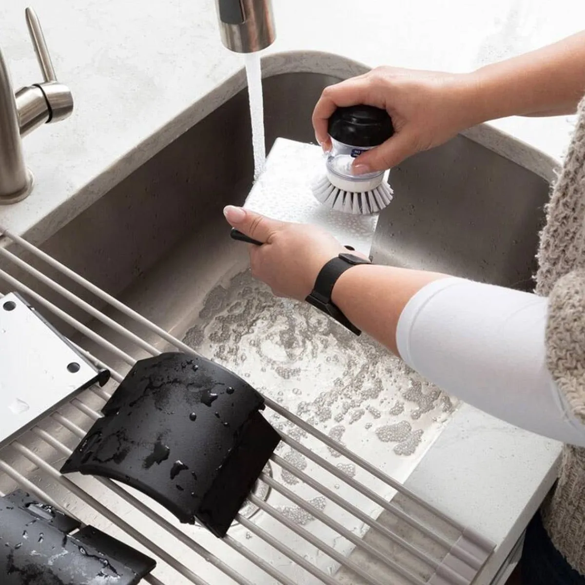 Baby Gates + Babyproofing-QDos Adhesive Stove Guard