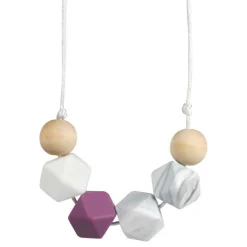 Teething Jewelery|Teething Jewelery-Glitter & Spice Adult Geometric Teething Necklace
