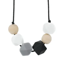 Teething Jewelery|Teething Jewelery-Glitter & Spice Adult Geometric Teething Necklace