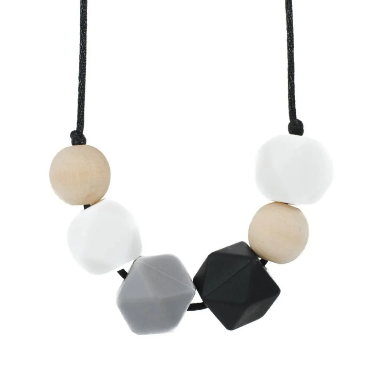 Teething Jewelery|Teething Jewelery-Glitter & Spice Adult Geometric Teething Necklace
