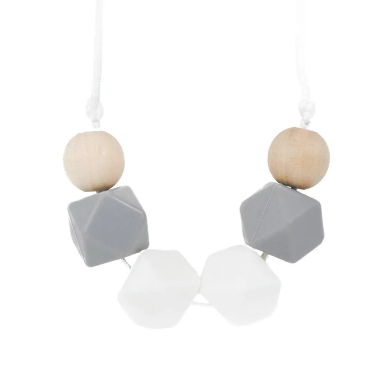 Teething Jewelery|Teething Jewelery-Glitter & Spice Adult Geometric Teething Necklace