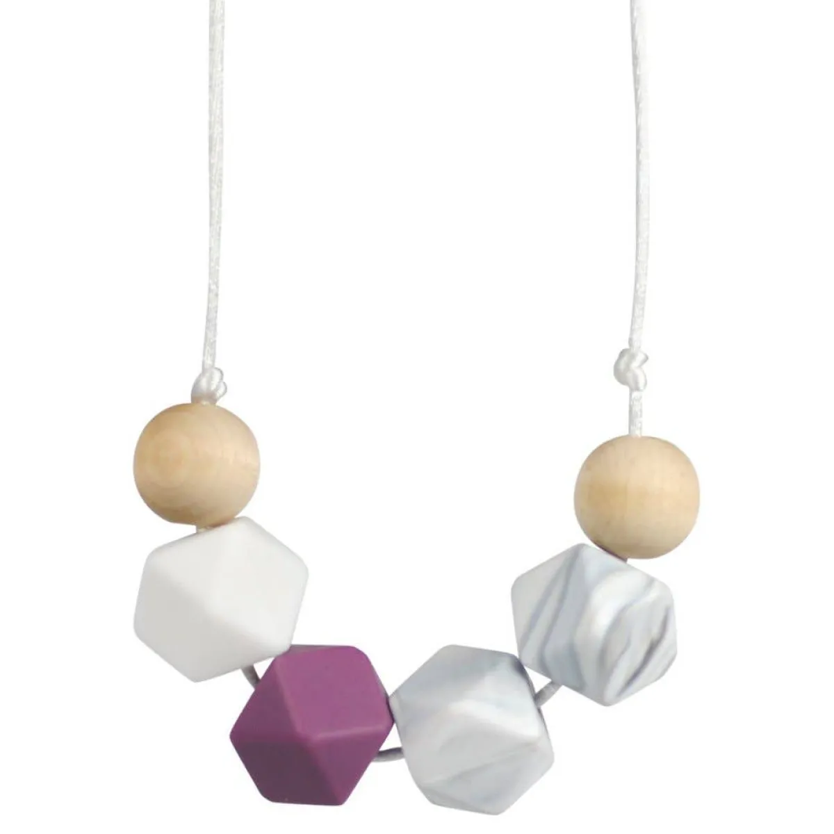 Teething Jewelery|Teething Jewelery-Glitter & Spice Adult Geometric Teething Necklace