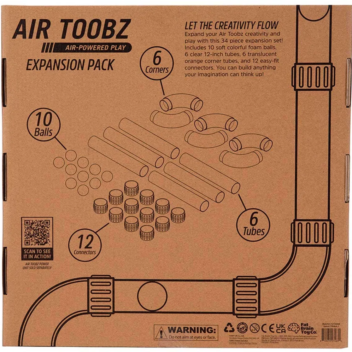 Pretend Play-Fat Brain Toys Air Toobz Expansion Pack