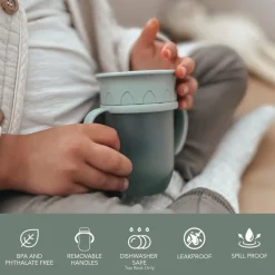 Kids Drinkware|Sippy Cups + Straw Cups-Nouka All Around Cup