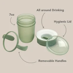 Kids Drinkware|Sippy Cups + Straw Cups-Nouka All Around Cup