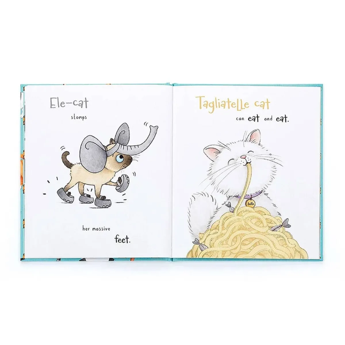 Board Books-Jellycat All Kinds of Cats Book