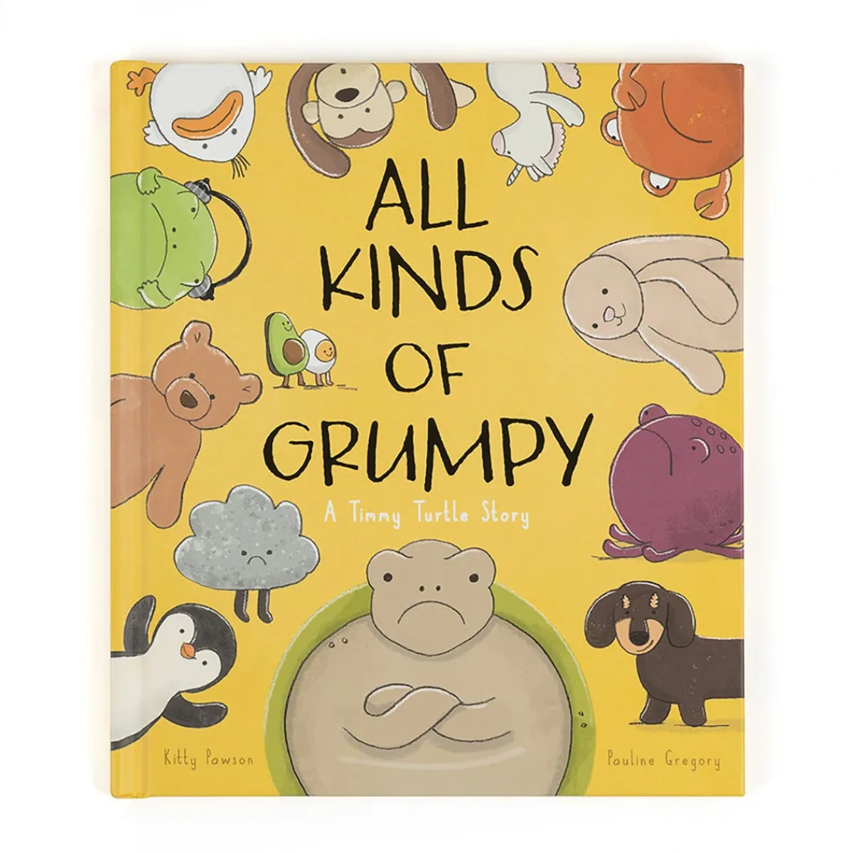 Story Books|Board Books-Jellycat All Kinds of Grumpy Book