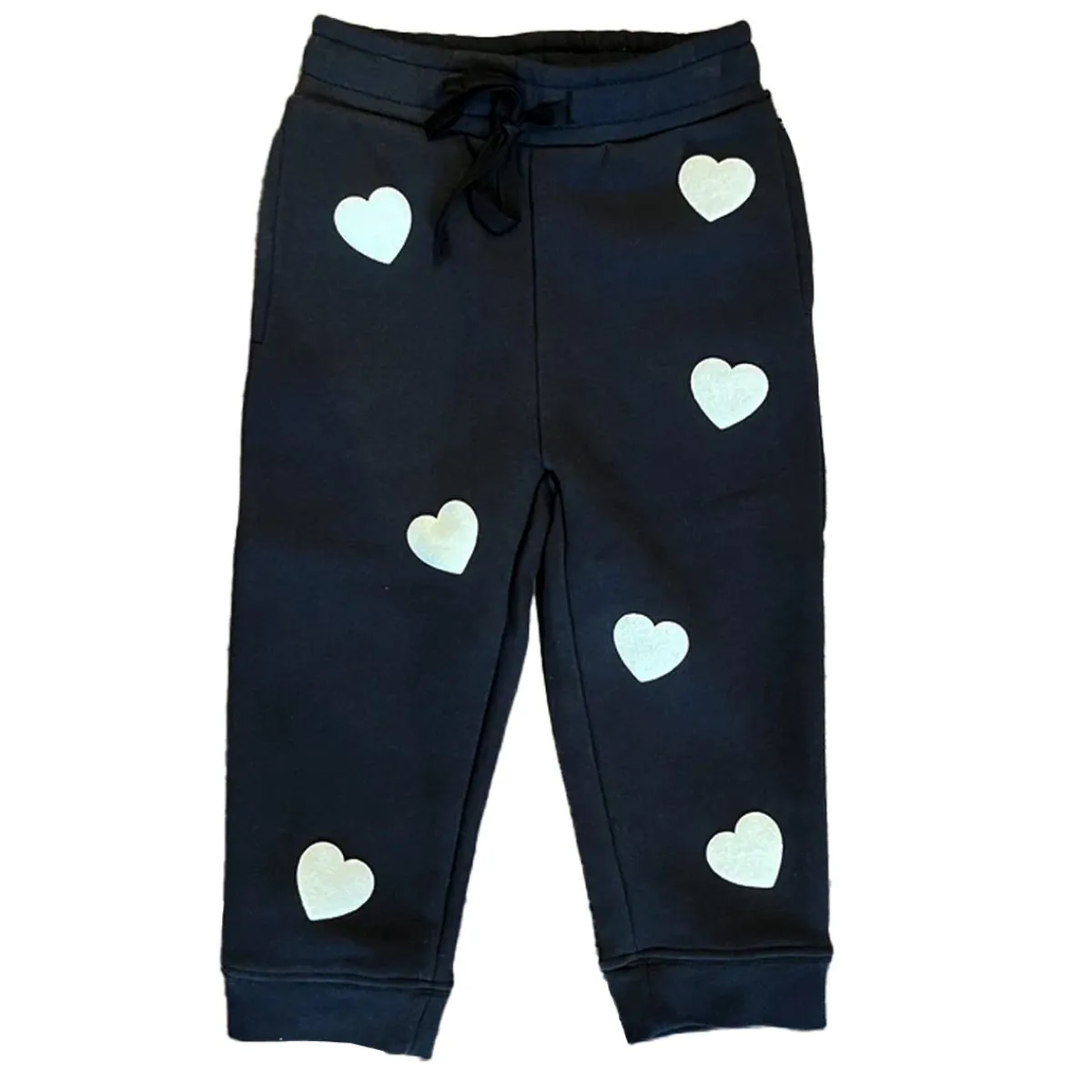 Pants-Brunette the Label All Over Heart Oversized Jogger