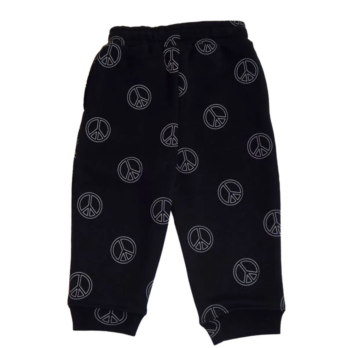 Pants-Brunette the Label All Over Peace Sign Oversized Jogger
