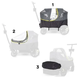 Stroller Accessories-Veer All Weather Cover XL