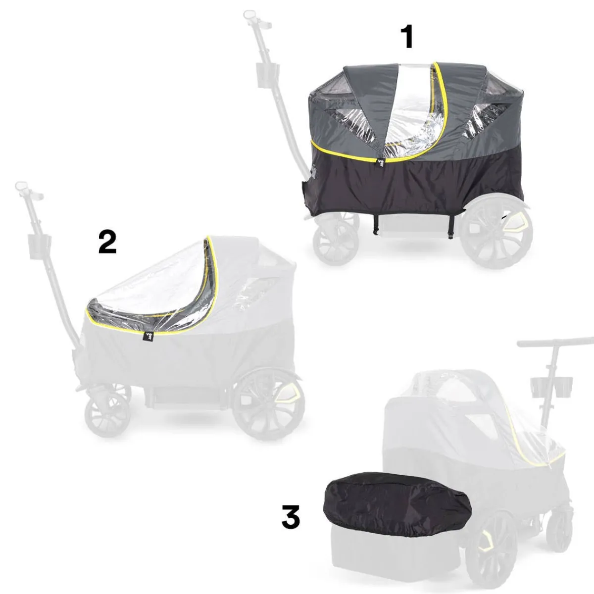 Stroller Accessories-Veer All Weather Cover XL