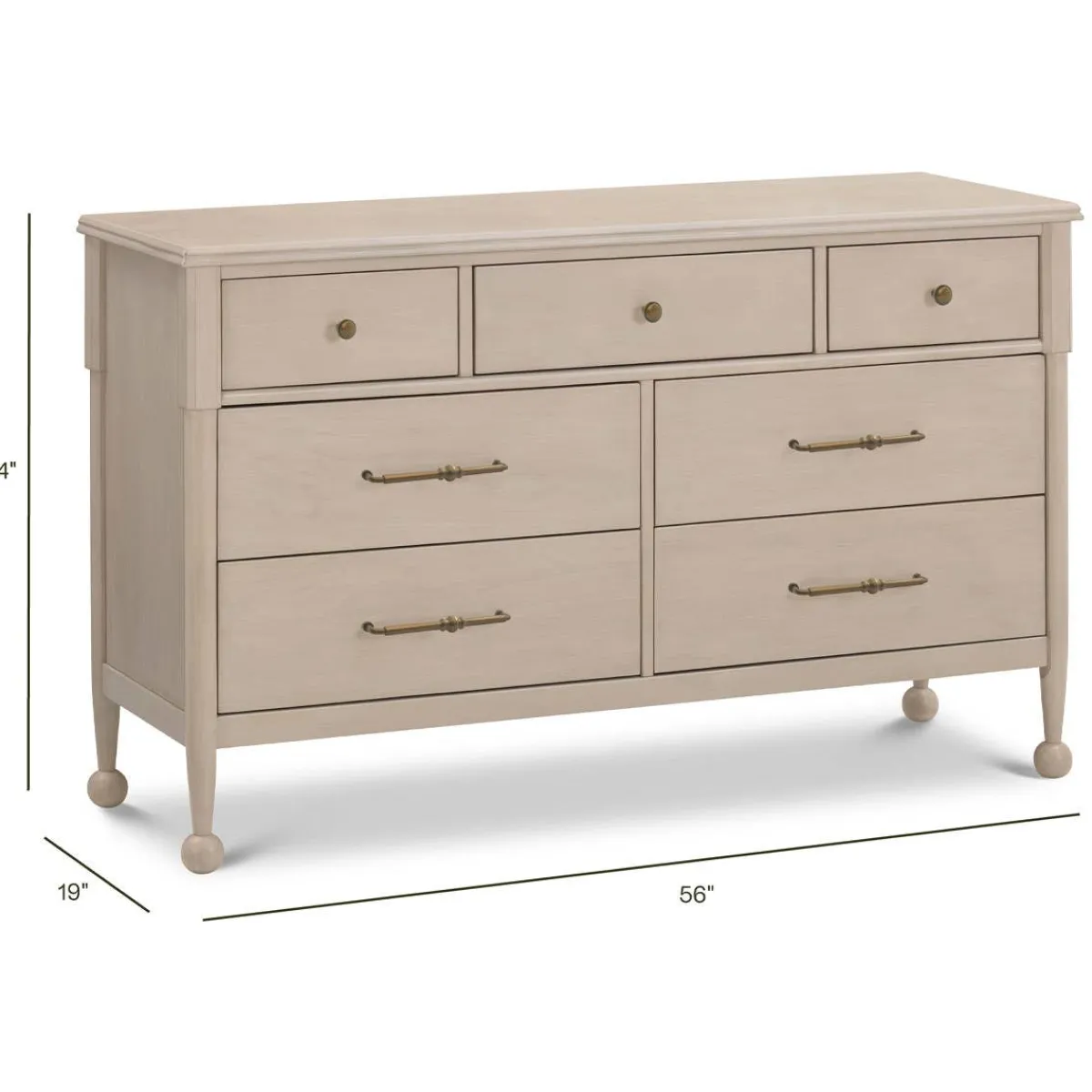 Dressers-Namesake Alouette 7 Drawer Dresser