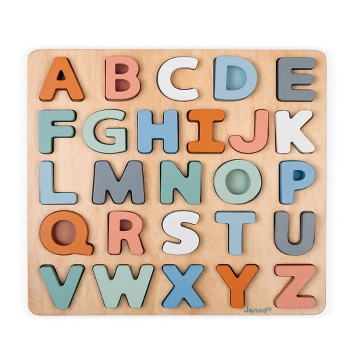 Puzzles|Wooden Toys-Janod Alphabet Puzzle