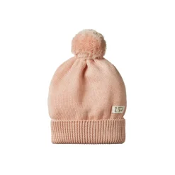 Beanies|Winter Hats-Nature Baby Alpine Pom Pom Beanie