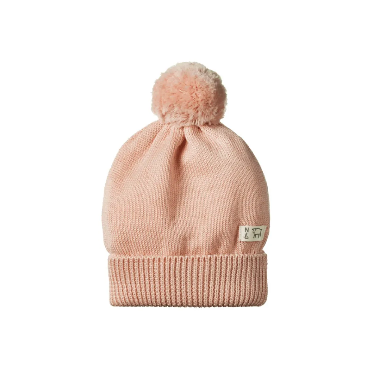 Beanies|Winter Hats-Nature Baby Alpine Pom Pom Beanie
