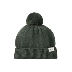 Beanies|Winter Hats-Nature Baby Alpine Pom Pom Beanie