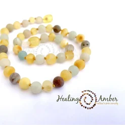 Jewelery-Healing Amber Amber Gemstone Necklace 11
