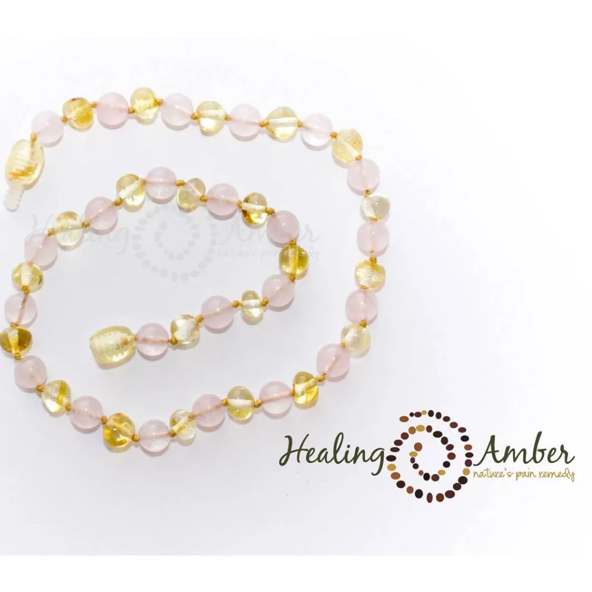 Jewelery-Healing Amber Amber Gemstone Necklace 11"