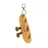 Plush Food-Jellycat Amuseables Baguette Bag Charm