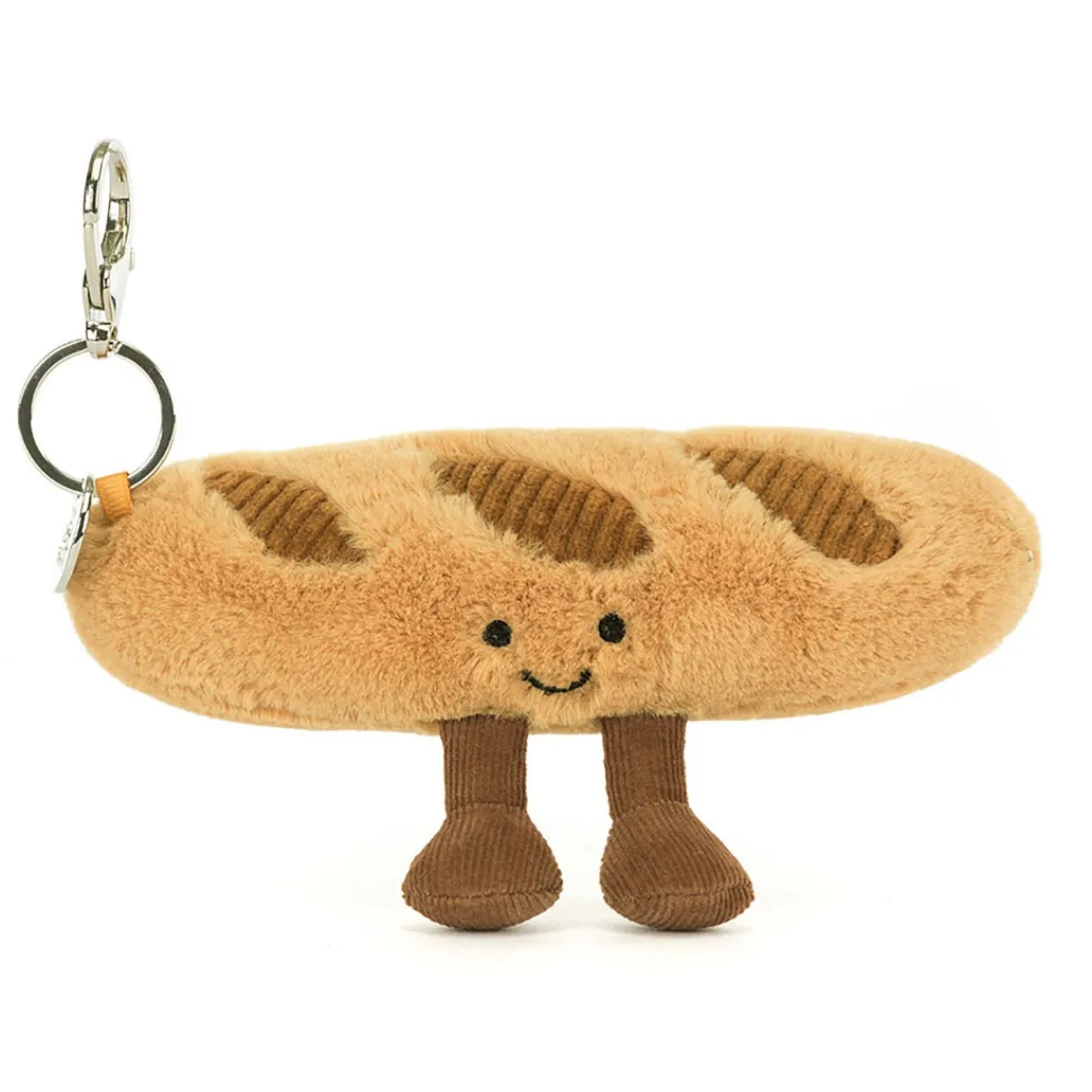 Plush Food-Jellycat Amuseables Baguette Bag Charm