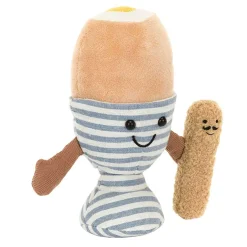 Plush Food-Jellycat Amuseables Eggetha Egg & Lance Soldier