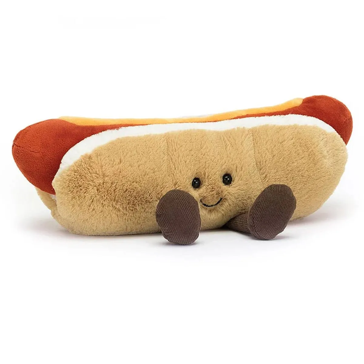 Plush Food-Jellycat Amuseables Hotdog